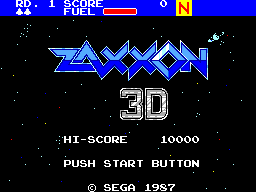 Zaxxon 3D screenshot 2 for Sega Master System
